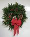 Natural Bliss Red Burlap Wreath - Wreaths & Garlands