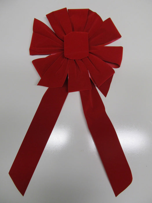 Red Velvet Bow - Bow