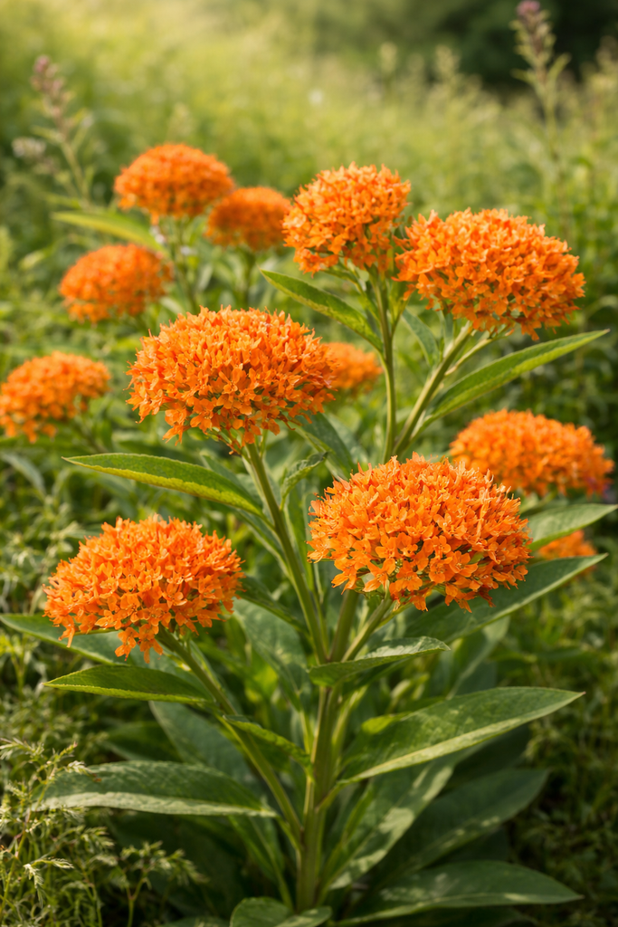 butterfly flower plant Asclepias tuberosa
