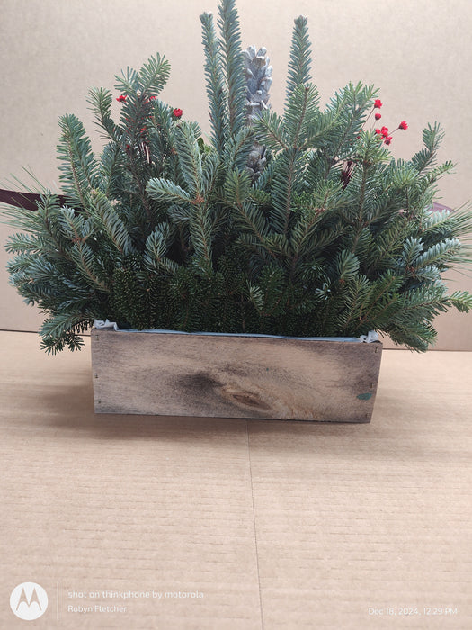 White Birch Entry Table Arrangement