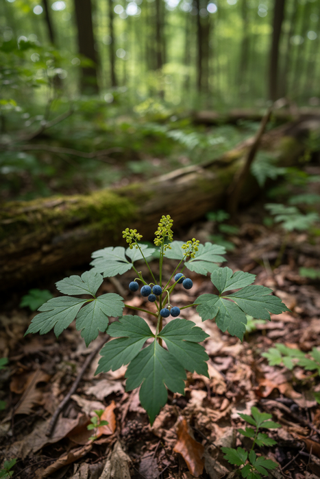 Caulophyllum thalictroides - Blue Cohosh