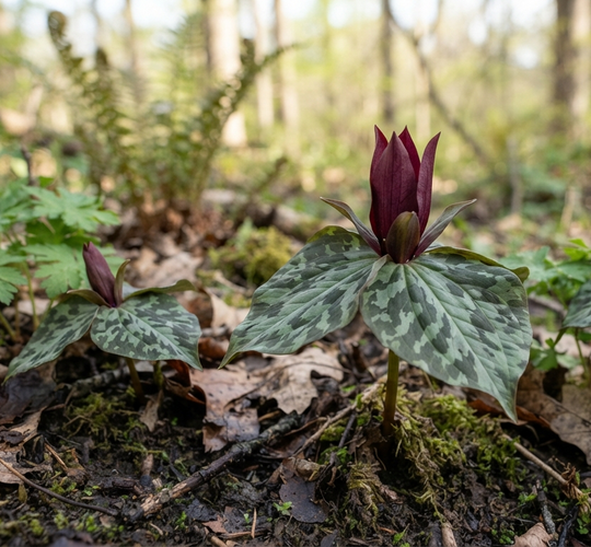 Trillium sessile - Toadshade Trillium