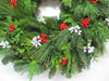 Berry Christmas Wreath 22-24 - Decorated Wreath