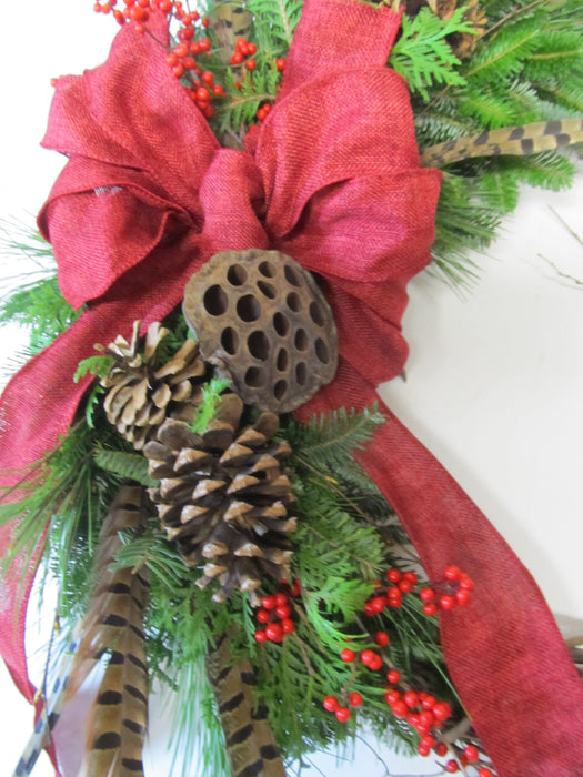 Fantasy Woodland Wreath - Decorated Wreath