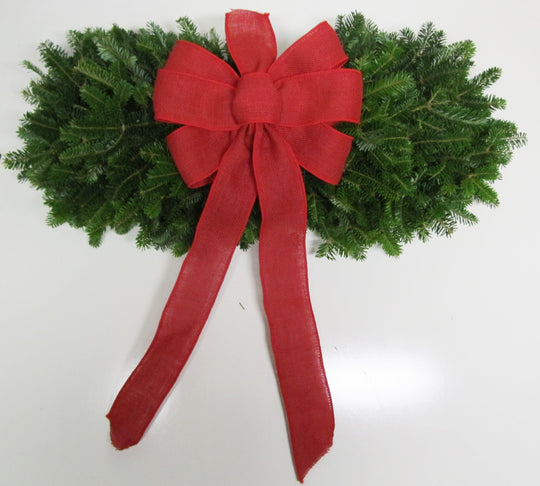 Fraser Fir Window Swag