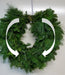 Single Face Cascading Wreath - Fraser Fir & Mountain Laurel 