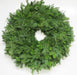 Single Face Fraser Fir & White Pine Wreath - 12-14 / No Bow 