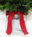 White Christmas Hanging Wall Pocket Arrangement - 